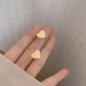 Preview: Großhandel B2B Silber pin Perle luftige Vintage Ohrringe E2522 Gold